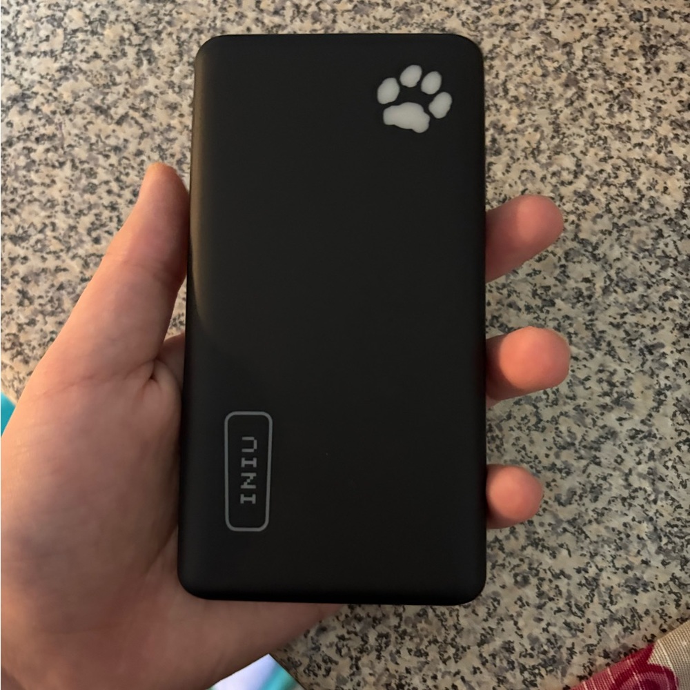 Black Portable Power Bank